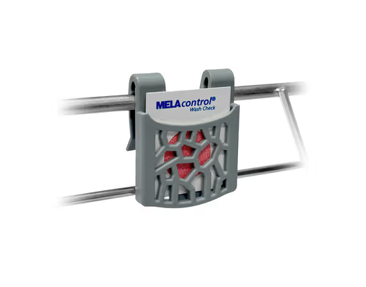 MELAcontrol Wash Check   rengøringsindikatorer holder til basis kurv